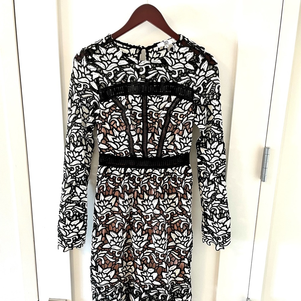 ASOS Appliqué Lace Cocktail Dress
